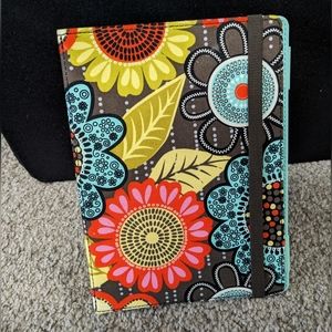 Vera Bradley Tablet/Kindle Case in Flower Shower 8 1/2" x 6"
